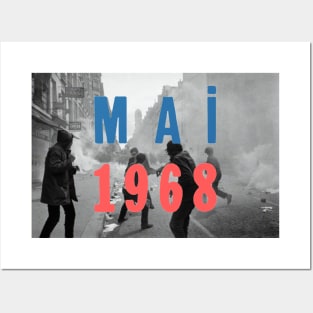 Mai 1968 - French Riots Design Posters and Art